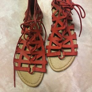 Gladiator Style Strappy Sandals